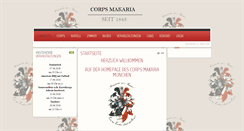 Desktop Screenshot of corps-makaria.de
